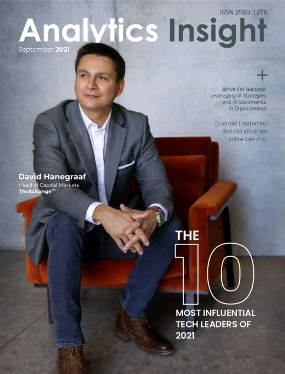 David Hanegraaf featured in Analytics Insight Magazine